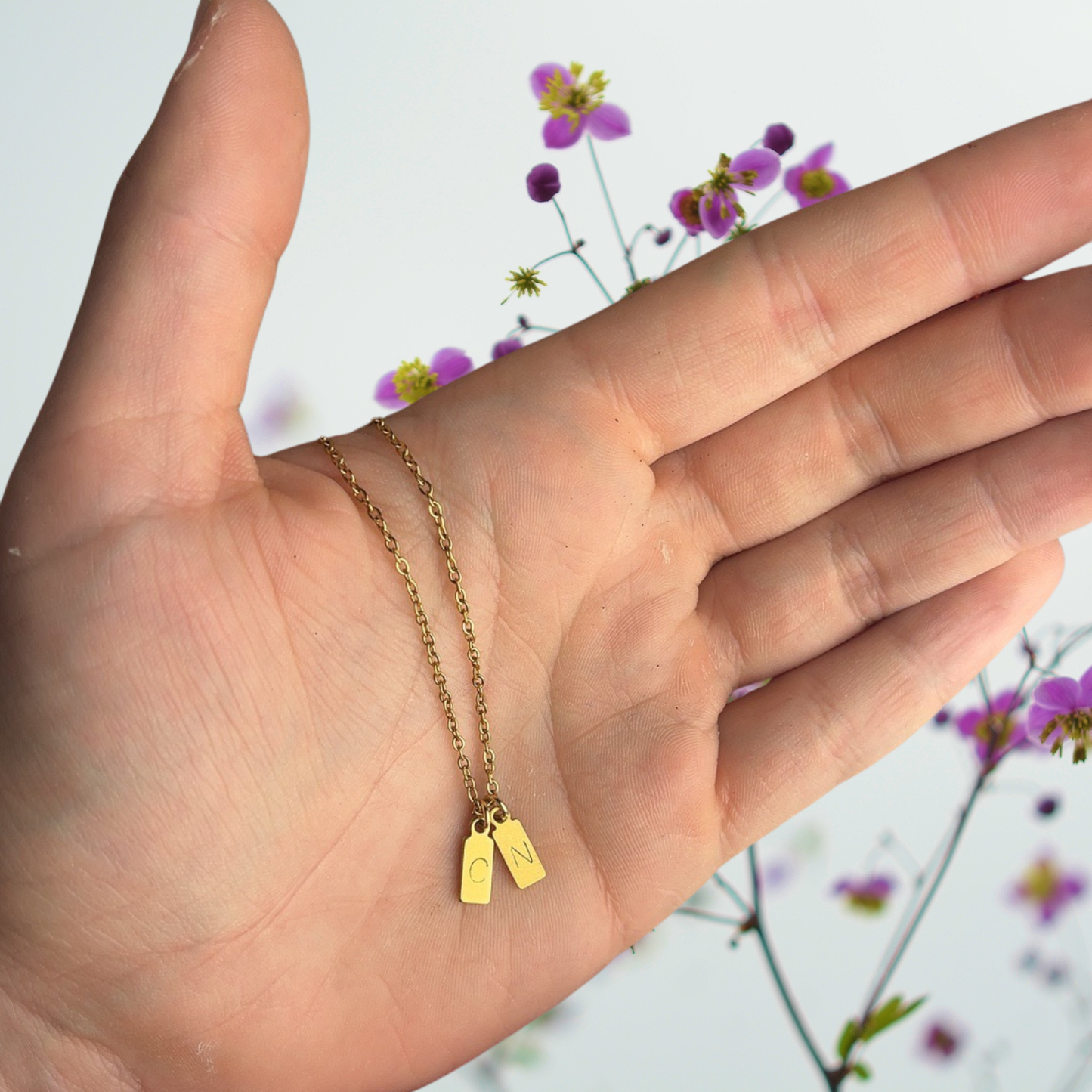 Collier MAY Initiales